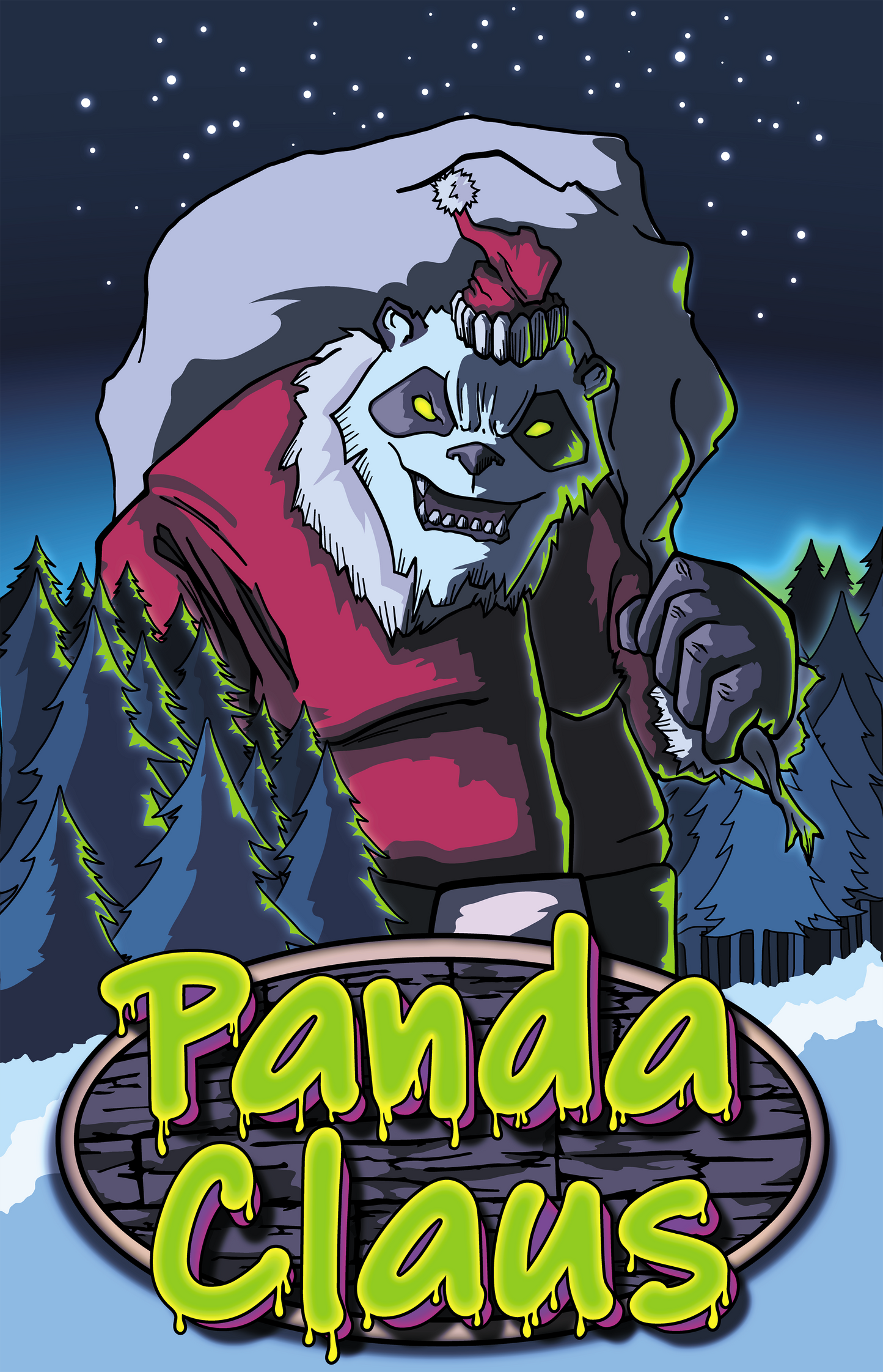 Top Femme Panda Claus
